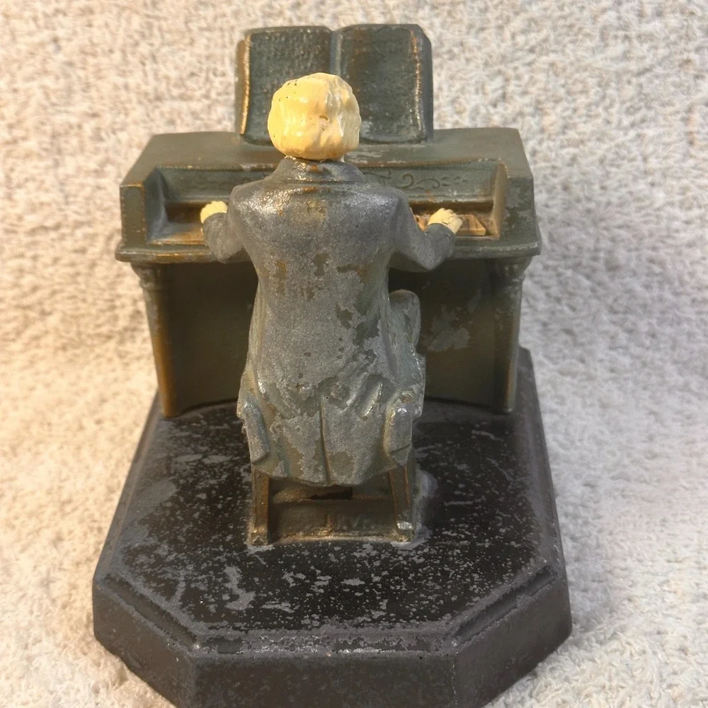 J.B. Hirsch Beethoven‎ Bookend, 1932, Signed